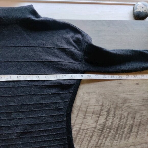 Smartwool L81017 Women's Spruce Creek Gray Turtle Neck Sweater Size Medium - Picture 6 of 8